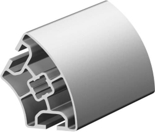 Алюминиевый профиль серии 1.11.040R60.20Lкруглыйдля чистых помещений