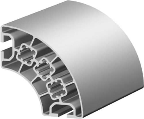 Алюминиевый профиль серии 1.11.040Р90.20Лкруглыйдля чистых помещений