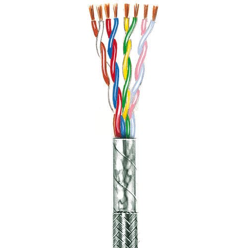 Электрический кабель для передачи данных LiYCY DIN, экранированный, устойчивый к истиранию