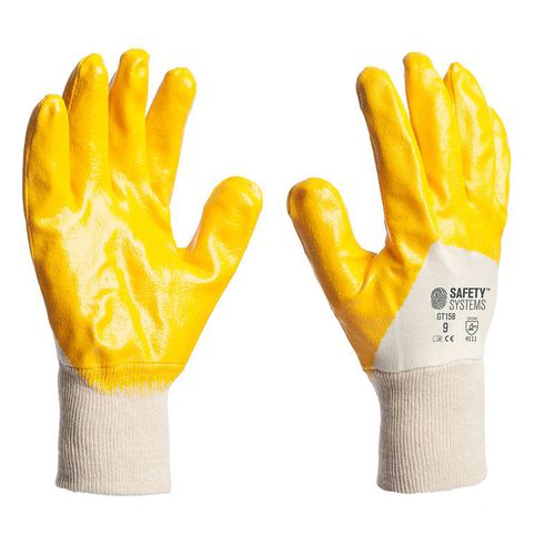 Защитные перчатки GT158износостойкиемаслостойкиехлопок