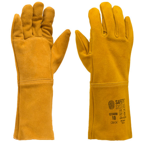 Сварочные защитные перчатки GT540WМеханическая защитаТермозащитакожа