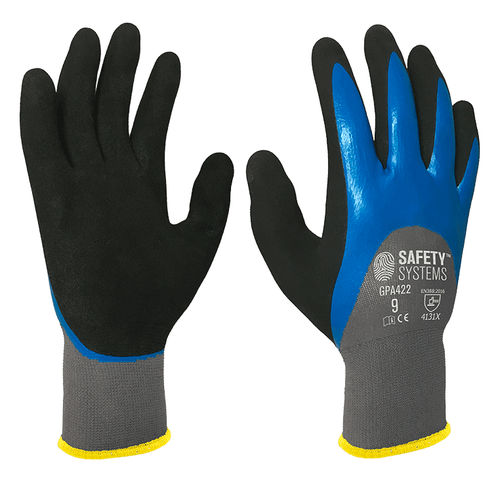 Защитные перчатки GPA422механическая защитамаслостойкиенитриловые