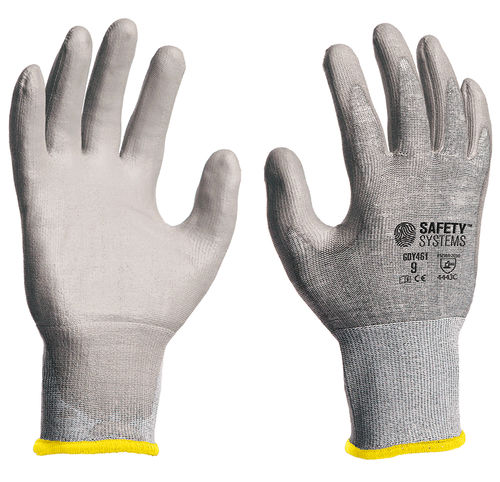 Защитные перчатки GDY461, маслостойкий полиамид, устойчивый к порезам.