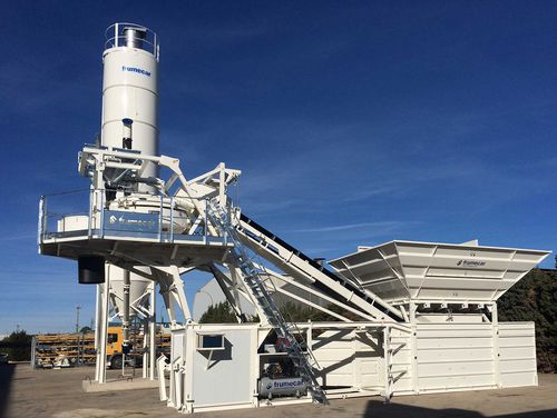 Мобильный бетонный завод серии EBA компактныйавтоматический