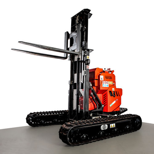 Гусеничный вилочный погрузчик Ercules P10бензиновый мотоблокпромышленный