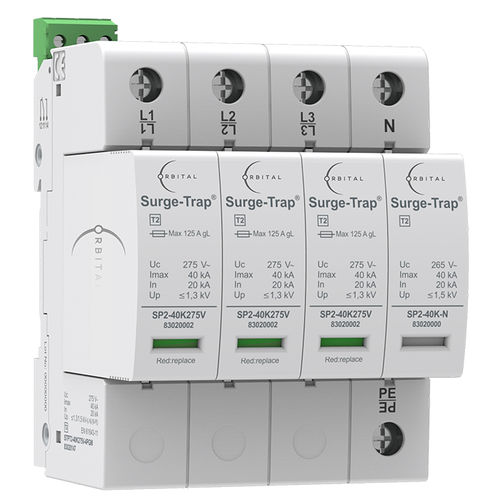 Ограничитель перенапряжения класса I OSPD-3Gкласс IEC 2класс IEC 34-полюсный