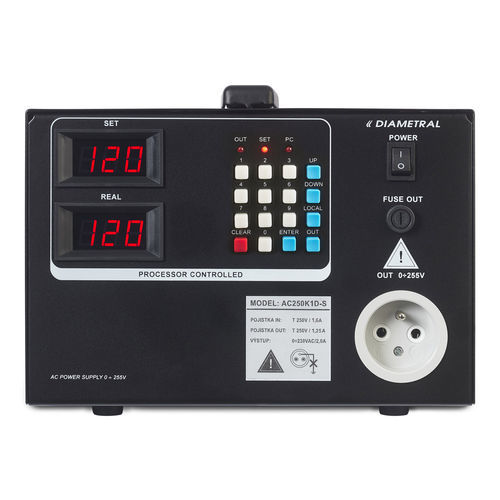 AC/AC power supply AC250K1D-Sstabilizedtabletopmeasuring device