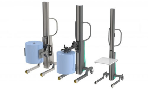 Штабелер для перемещения рулонов ClampTool seriesс аккумулятором, с пешеходным управлением, алюминий