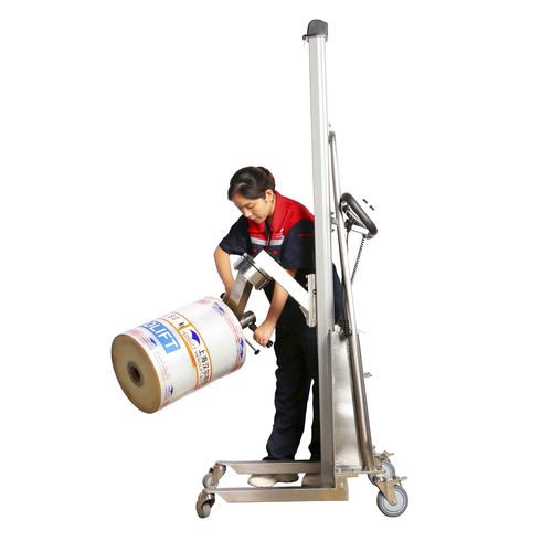 Ручной штабелер CTB140D с портативным управлением для бочек