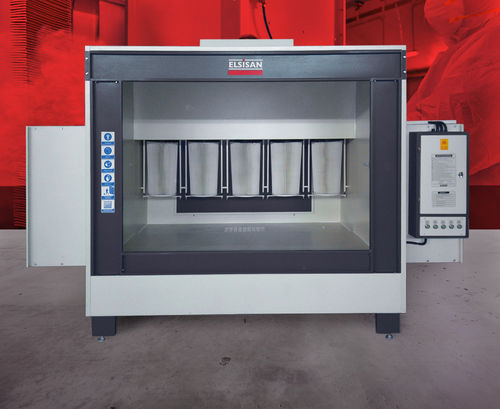 Камера порошковой окраски деталей, картриджный фильтр, инструкция по эксплуатации, серия MK5.