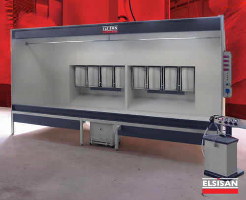 Камера порошковой покраски деталей, картриджный фильтр, инструкция по эксплуатации, серия MK8