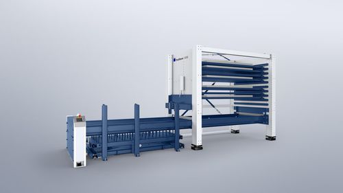 Вертикальная автоматическая система хранения TruStore серии 1000 для листового металлакомпактная