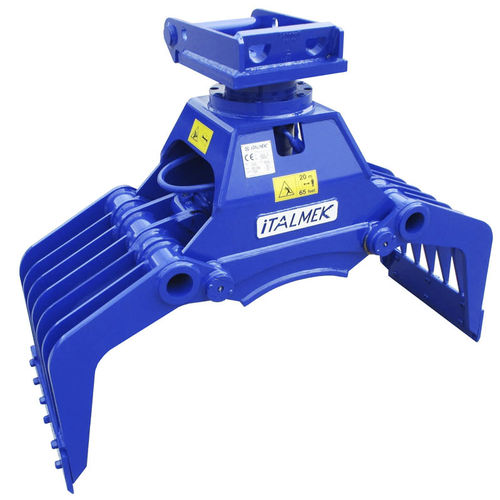 Sorting grab IDG6hydraulicscrapfor stone