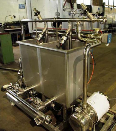 Установка CIP для пищевой промышленности inox