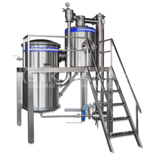Vacuum evaporator processfor dairy products