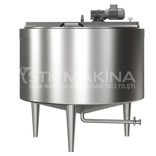 Pasteurization tank for cream