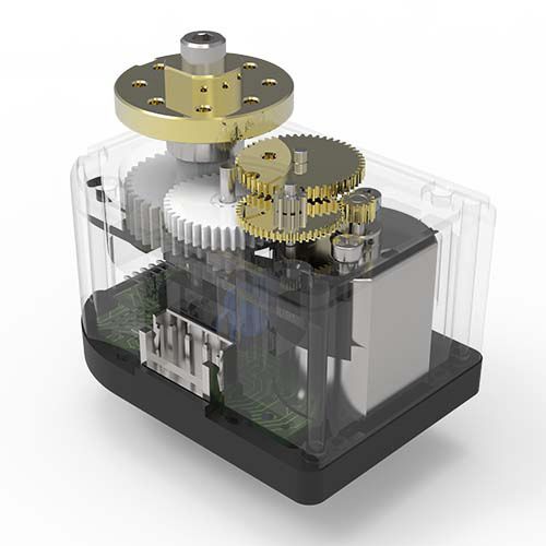 RC modelling servo-gearmotor DCplanetaryparallel-shaft
