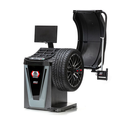 Балансировочный станок ATH W62 3Dдля грузовикадля мотоциклаавтоматический