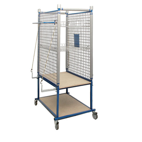 Storage cart Depot2 levelstelescopicfor the automobile industry