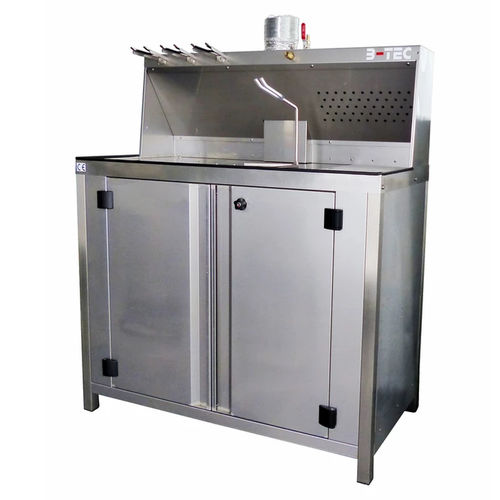 Рабочий стол из нержавеющей стали Painty-04