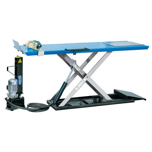 Ножничный стоечный подъемник S 207 A500 кгэлектрогидравлическийдля мотоцикла