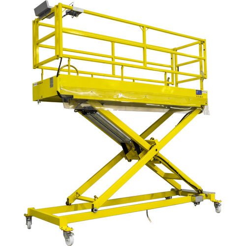 Мобильная платформа ножничного подъема УП 3пневматическая мастерская