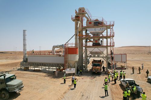 Завод холодного асфальта Tower Batch 160стационарный