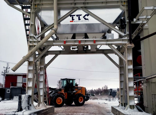 Heating silo controlstainless steelmixing