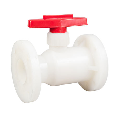 Шаровой кран Q41F-10Sручное управлениеПВДФ