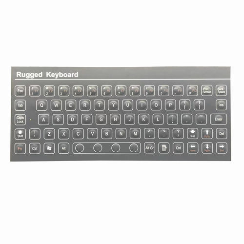 Мембранная клавиатура MKC-69панельная с механическими клавишамибез манипулятора