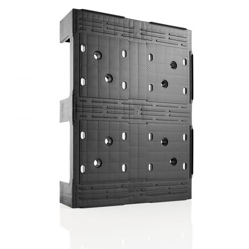 Пластиковый поддон D2открытая палубамногоходовой