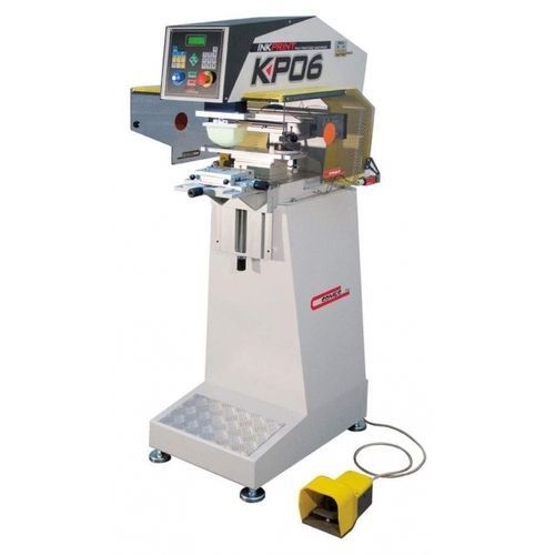 Машина тампопечати с герметичным чернильным резервуаром INKPRINT KP06 1C SLIDEмонохромная электропневматическая