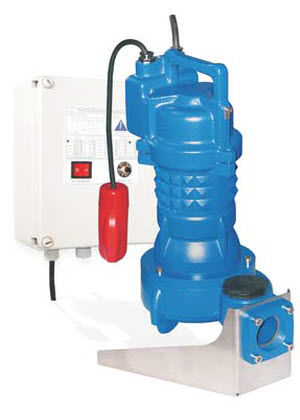 Насос для сточных вод серии Pэлектрическийпогружной с крыльчаткой