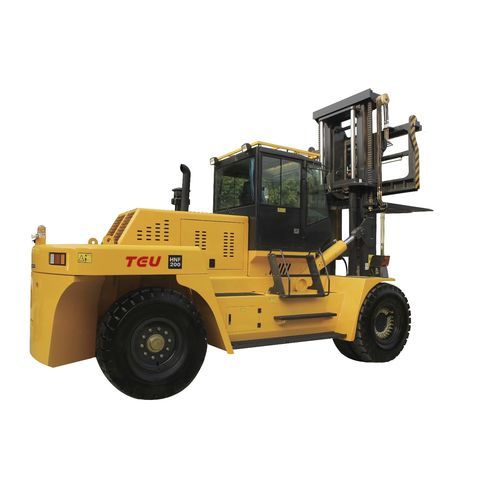 Heavy-duty forklift truck gasoline-powereddieselride-on