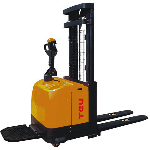 Electric stacker truck TS GA serieswith rider platformwalk-behindhigh-performance