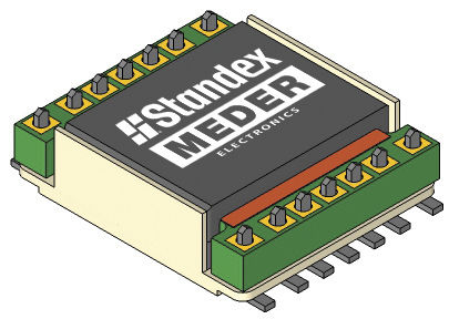 Развязывающий трансформатор P035однофазный сквознойпланарный