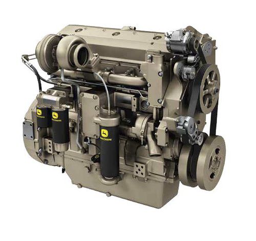 Дизельный двигатель 6135HF4756-цилиндровый с турбонаддувом