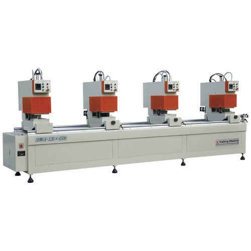 Сварочный аппарат с управлением от ПЛК SHWG4-120×4500автономныйдля ПВХдля профилей