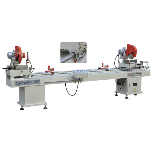 Двойная торцовочная пила LJB2-350×3500 циркулярнаяпо алюминиюпо ПВХ