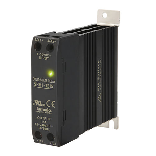 Твердотельное реле постоянного тока серии SRH1ACОднофазное на DIN-рейке