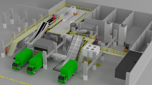 Завод по переработке бумаги в Шанхаедробилкавысокая производительность
