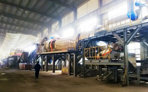 Линия по переработке алюминия, Япония, разделение металлов, дробление, для технологических линий