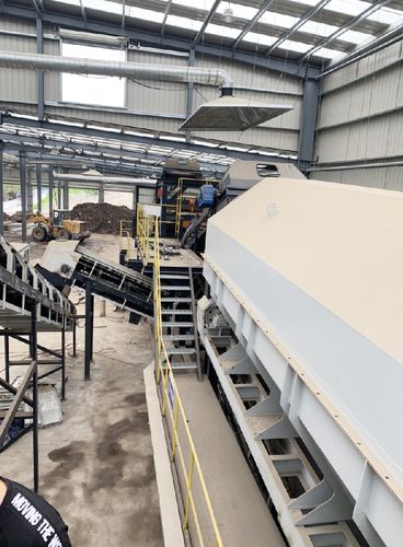 Завод по переработке смешанных отходов в Вэньчжоус сепараторами