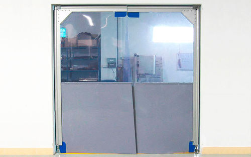 Распашная дверь из ПВХдоступнаявысокоскоростная