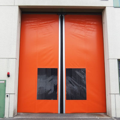 Доступ к горизонтальным рулонным воротамвысокоскоростнойдля внутреннего использования