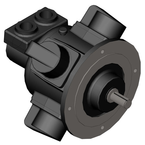 Поршневой пневмодвигатель серии RM410для насосовдля горнодобывающей промышленностидля лебедки