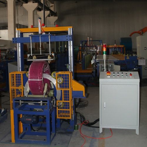 Hose wrapping machine FPS-300Hrotary ringautomaticstretch film