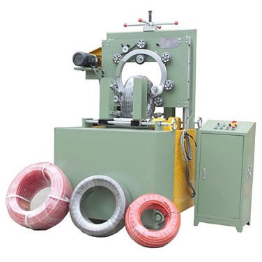 Rotary ring wrapping machine FPH-200for pipesfor hosesstretch film