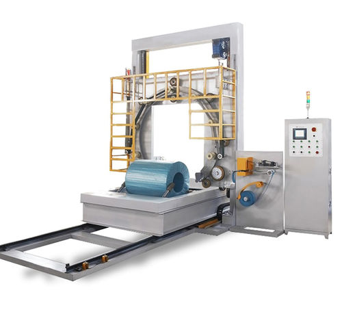 Rotary ring wrapping machine FPS-800automaticcoilhigh-speed