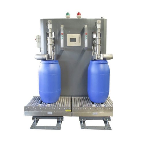 Semi-automatic filling machine H52drumIBCfor liquids